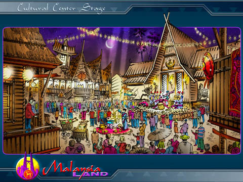 MALAYSIAN CULTURAL STAGE